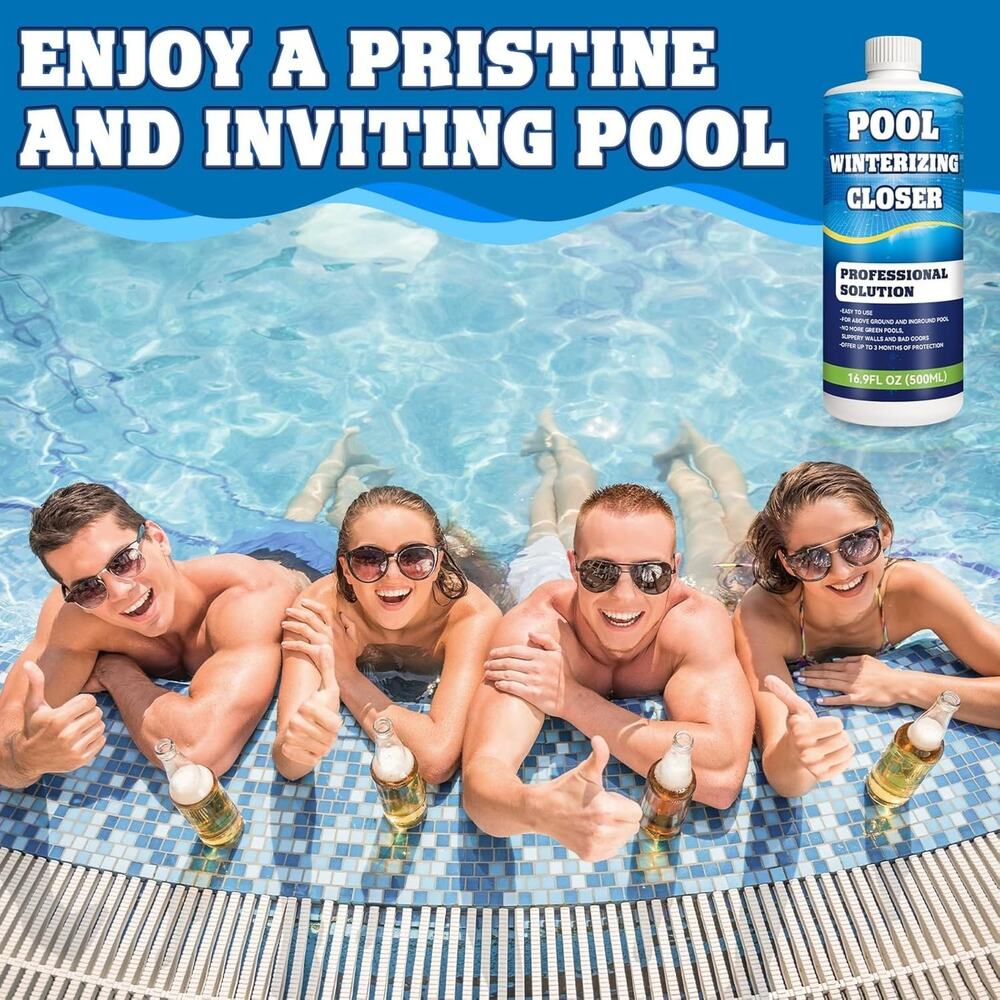 Pool Winterizing Kit, Pool Closing Kit for above Ground and Inground Pools, 3 in - Picture 5 of 5